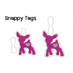 ITH - Anhänger Schlüsselanhänger Rehlein